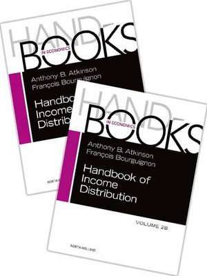 cover image of Handbook of Income Distribution
